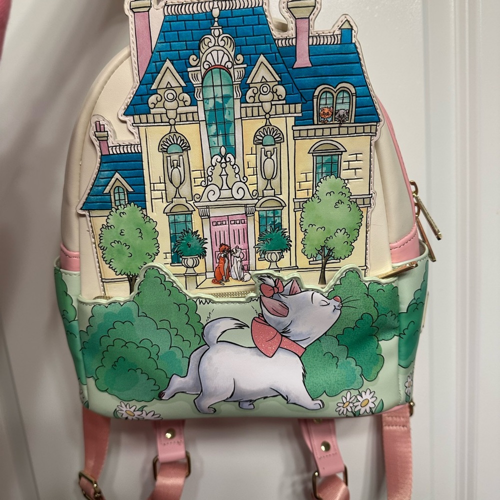 Marie Disney Loungefly Cream